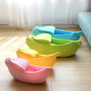 Cama para gato con forma de plátano – Casa cálida y acogedora para gatos y cachorros